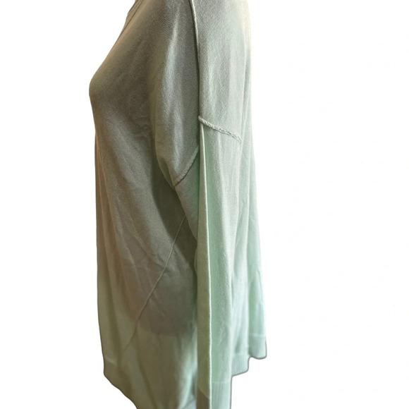 CHICO'S WOMEN SIZE 16 LIGHT GREEN SWEATER - Picture 5 of 9